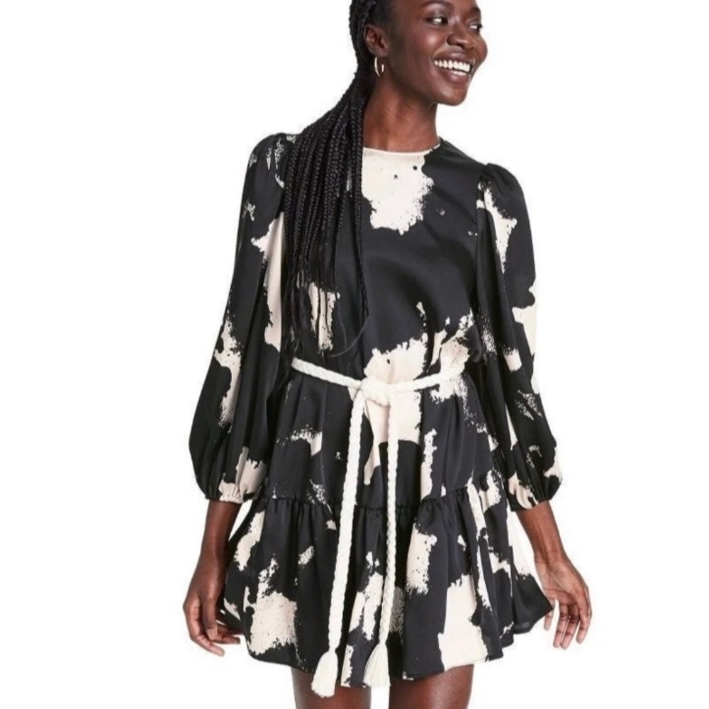 ALEXIS for Target Black Tiered Dress